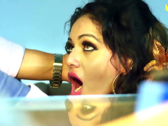 Indian Actress Naina Chhabra sucking hard big...